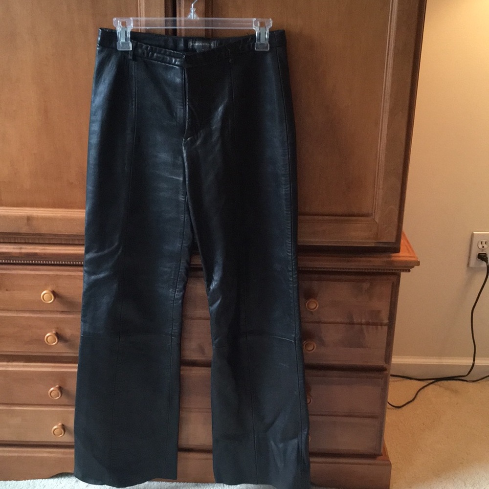 Buttery soft 100 percent leather pants.